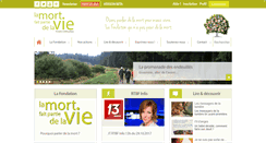 Desktop Screenshot of lamortfaitpartiedelavie.com